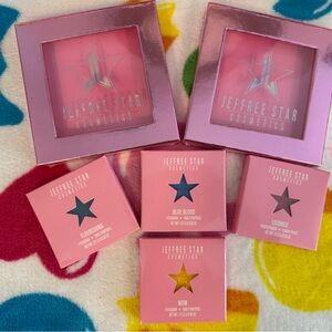 Jeffree Star Build your own 9 pan eyeshadow palette x 2 and 4 individual pans